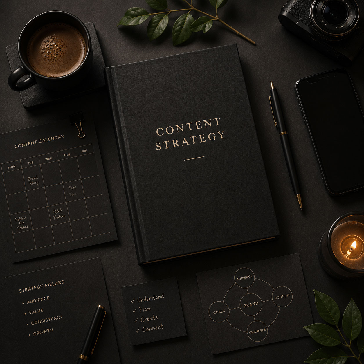 Press kit and pitch deck layout examples